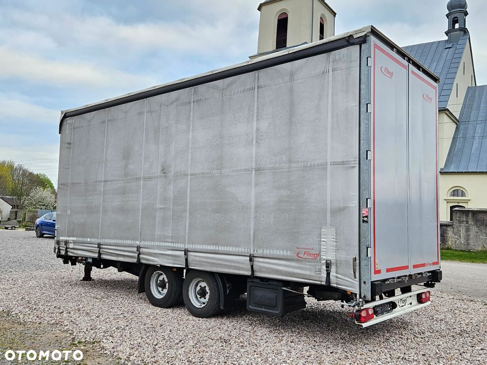 Fliegl PRZYCZEPA CIĘŻAROWA / TANDEM / 2 OSIE / 18 PALET / GÓRNY REGULOWANY SPRZĘG / 11800DMC / 8 TON ŁADOWNOŚĆ - 6