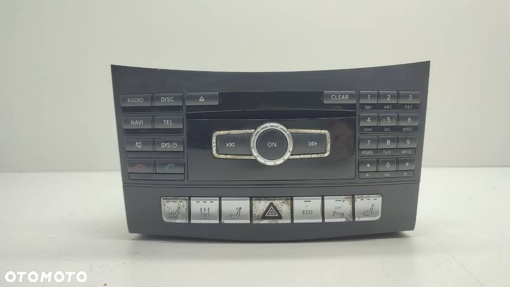 RADIO FABRYCZNE MERCEDES W212 A2129008524 - 1