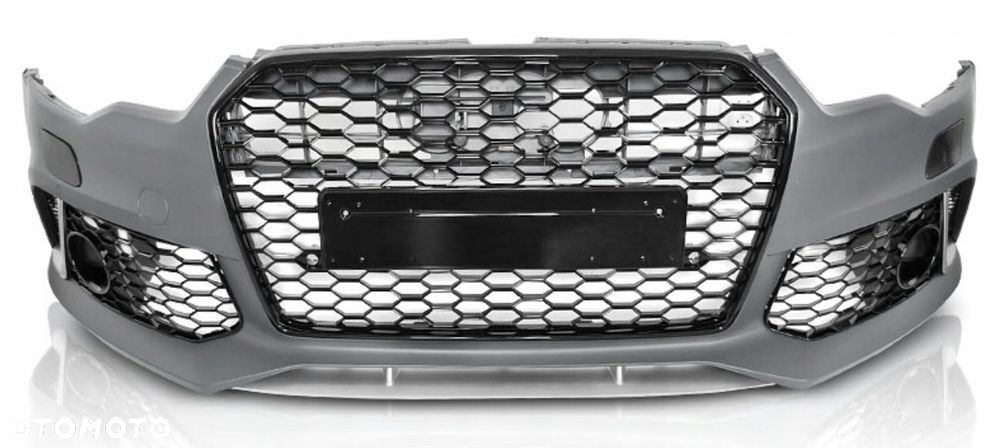 zderzak przod tuning sport r s6 s-line look audi a6 c7 4g lift 2014-2018 - 1