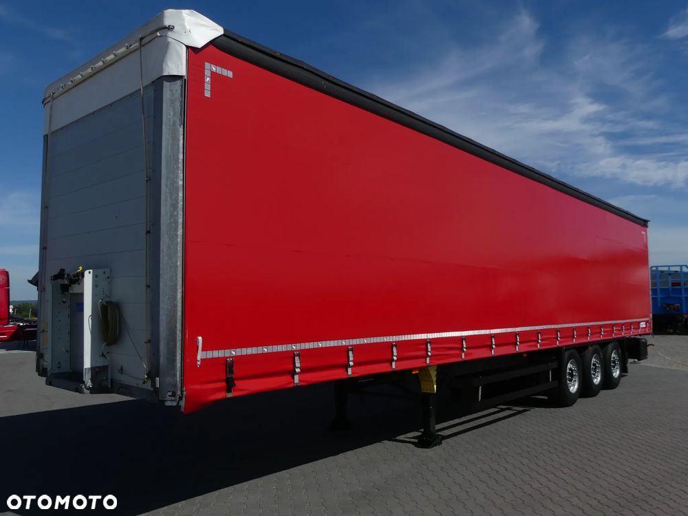 Schmitz Cargobull FIRANKA / OŚ PODNOSZONA /  STANDARD / ZADBANA / - 3