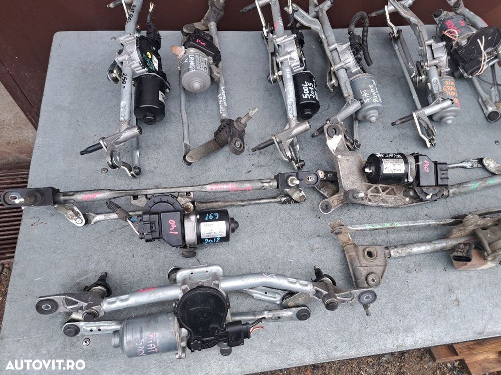 Motoraș Ansamblu ștergătoare parbriz Fiat Alfa Romeo Lancia - 1