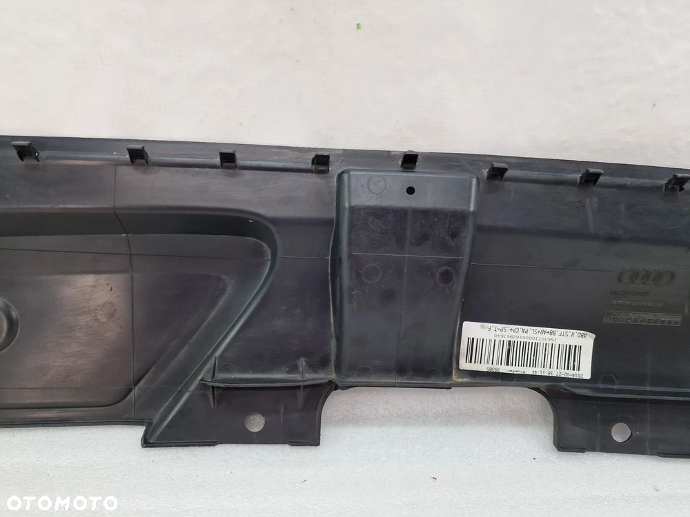 AUDI A4 B8 LIFT 11- 8K0 OSŁONA / NAKŁADKA PASA PRZEDNIEGO PRZÓD , NR 8K0807081D , NR AUKCJI OP83 OP83A - 8