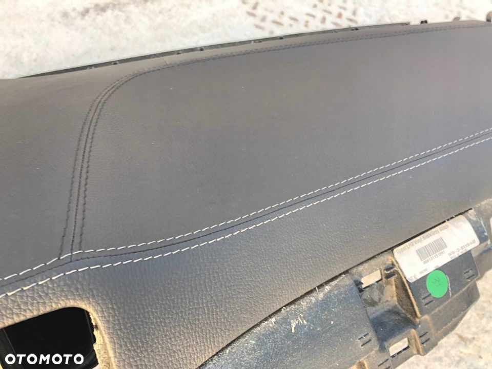 MERCEDES GLS X166 DESKA KONSOLA AIRBAG PASY SKÓRA - 7