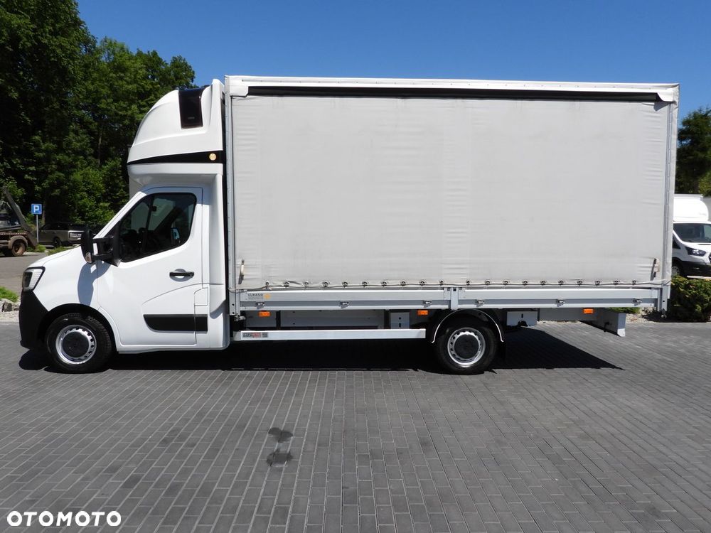 Renault MASTER  PLANDEKA 10 PALET WEBASTO TEMPOMAT LEDY PNEUMATYKA KLIMATYZACJA  165KM - 9