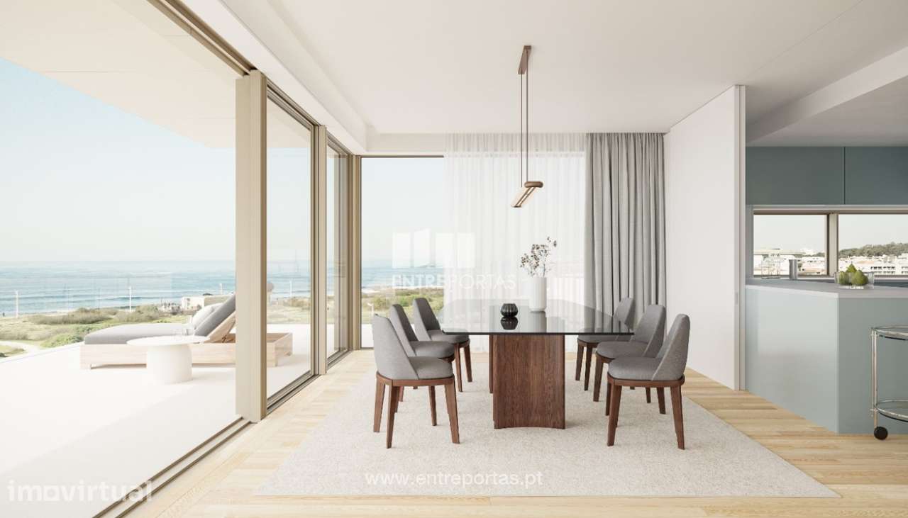 Novo empreendimento, localizado em frente à praia, em Vila do Conde - Grande imagem: 4/10