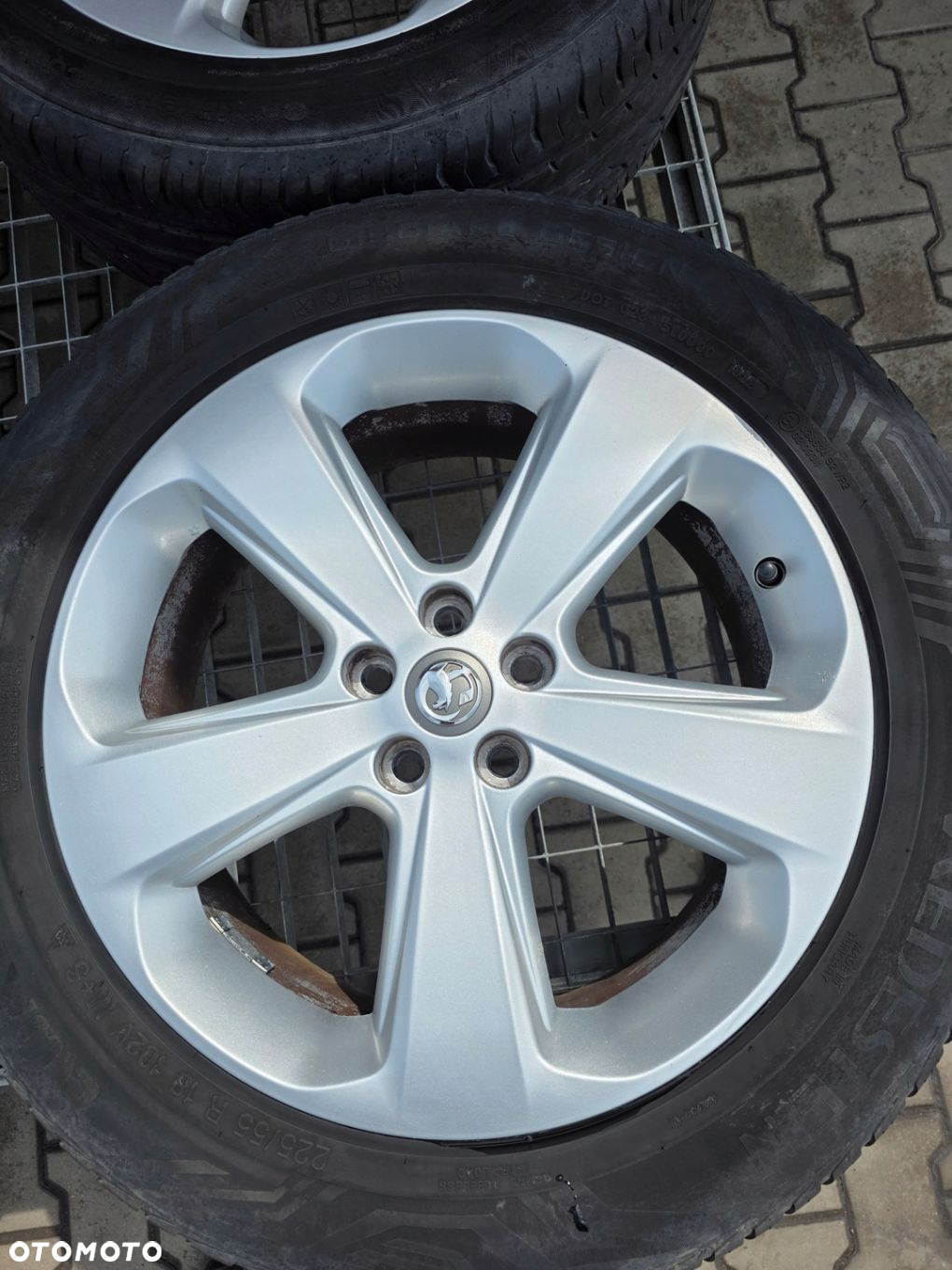 OPEL MOKKA FELGI ALUMINIOWE 5x105 r.18 KOMPLET CZUJNIKI TPMS - 3