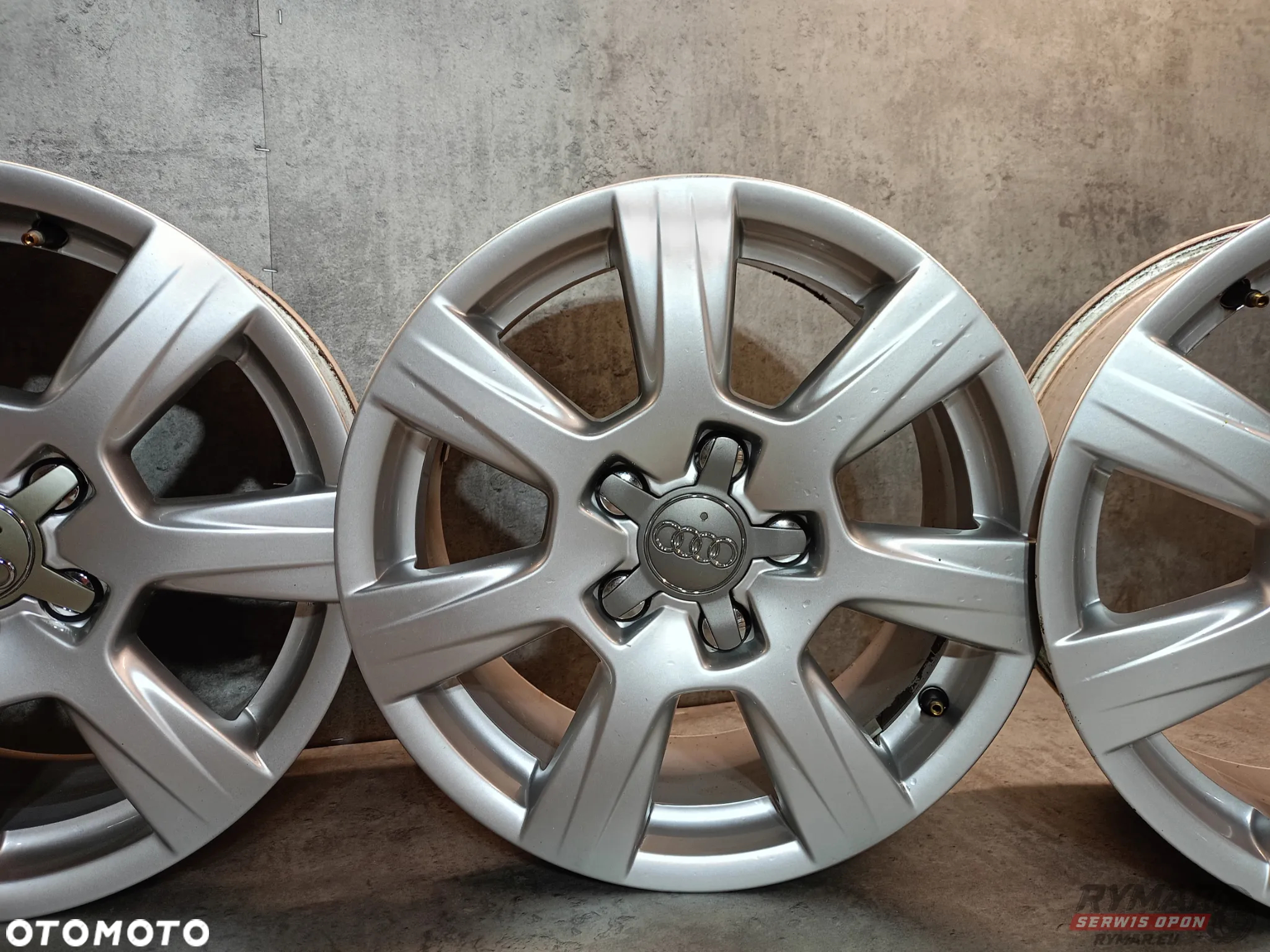 ŚLĄSK ALUFELGI 7.5X16" 5x112 ET45 ORYGINAŁ AUDI KOMPLET - 3