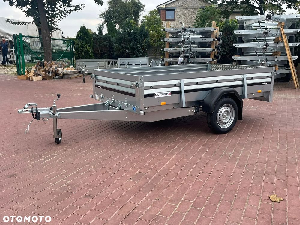 Brenderup Przyczepa Brenderup 2260WSUB 258x153x40cm WYSOKA BURTA DMC 750kg 1 osiowa uchylna quad traktorek atv multitransporter - 10