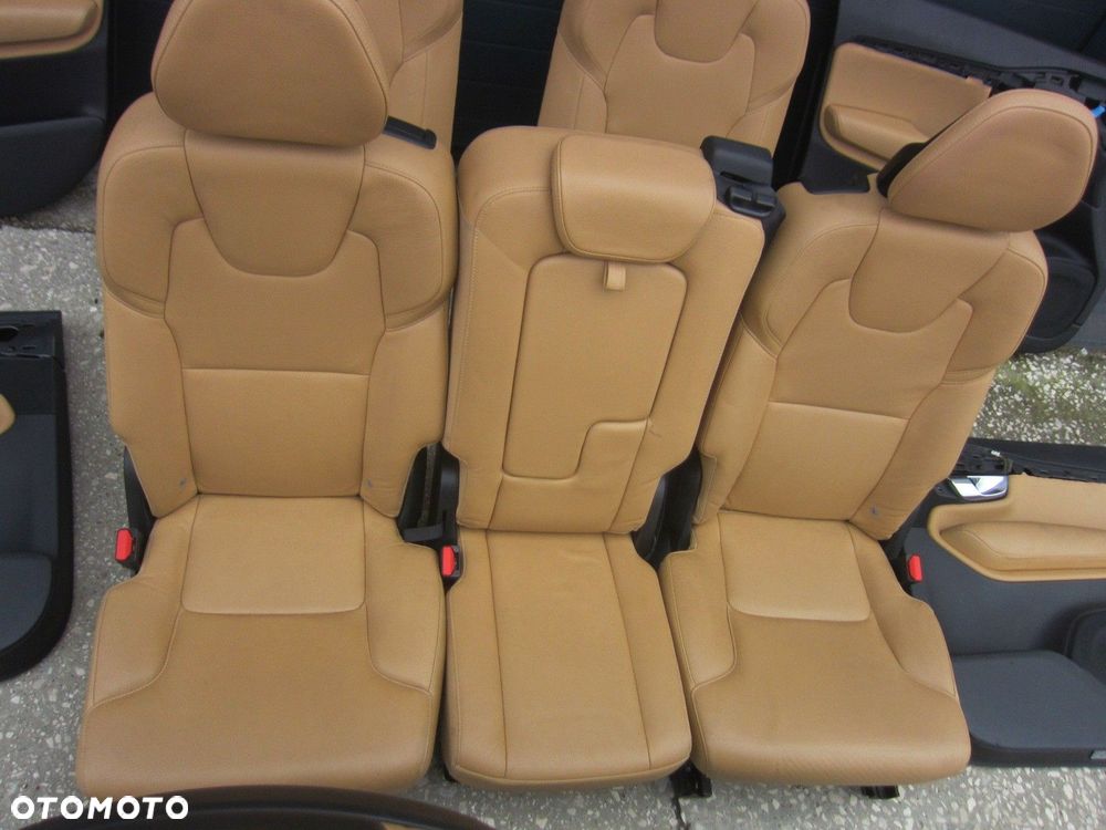 VOLVO XC90 II SKÓRZANE SKÓRA XC 90 KANAPA 7 OSÓB BOCZKI FOTELE ELEKTRYKA - 4