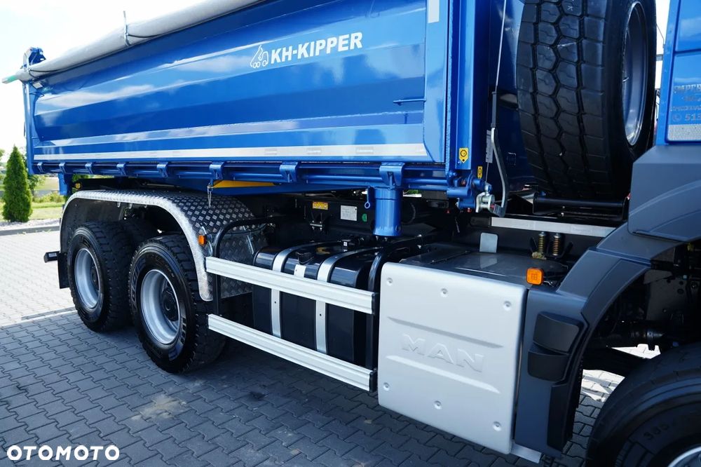 MAN TGS 33.480 / 6X6 / WYWROTKA 3 STRONNA / KH KIPPER / HYDROBURTA / AUTOMAT / EURO 6 - 21