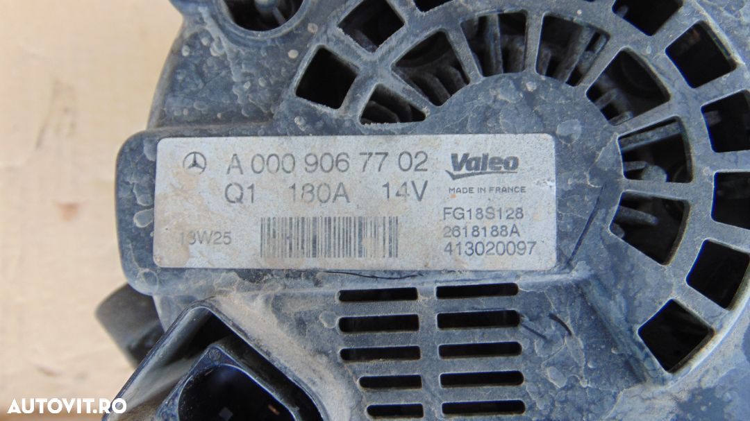 Alternator Mercedes C Class W204 E Class W212 CLA GLK W176 W246 2.2cdi vito sprinter - 3