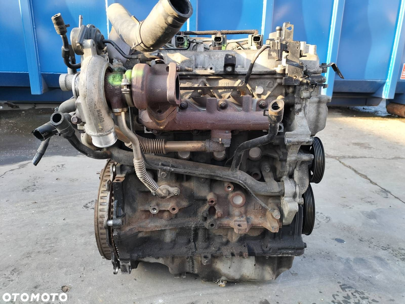 SILNIK DIESEL + POMPA WTRYSKI TURBO CEED I 1.6 CRDI D4FB 33100-2A420 - 7