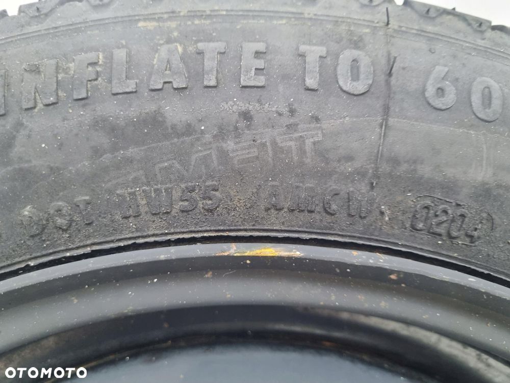 KOŁO DOJAZDOWE 125/80 R15 98AB-NB 2150836 4x108 Ford Fiesta Mk5 Mk6 - 7