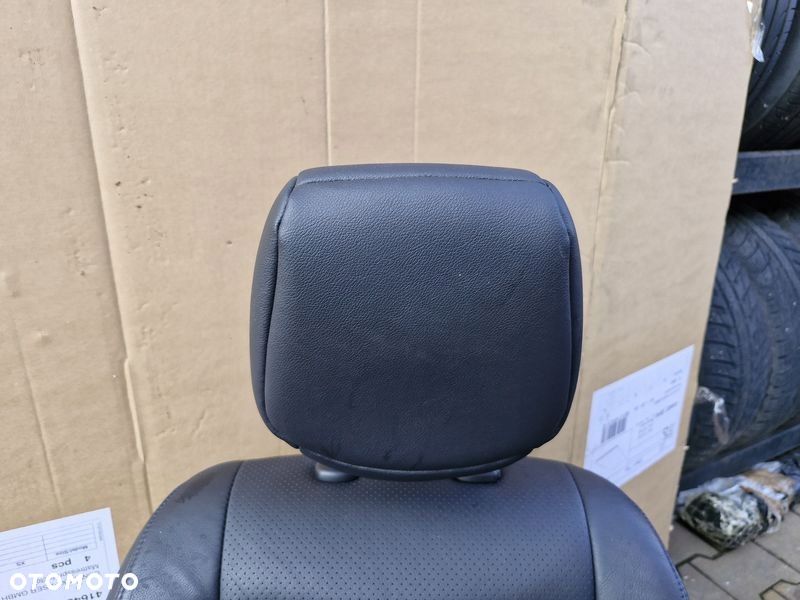NISSAN LEAF I 1 FOTEL PASAŻERA PRAWY PRZÓD PRZEDNI SKÓRA - 2