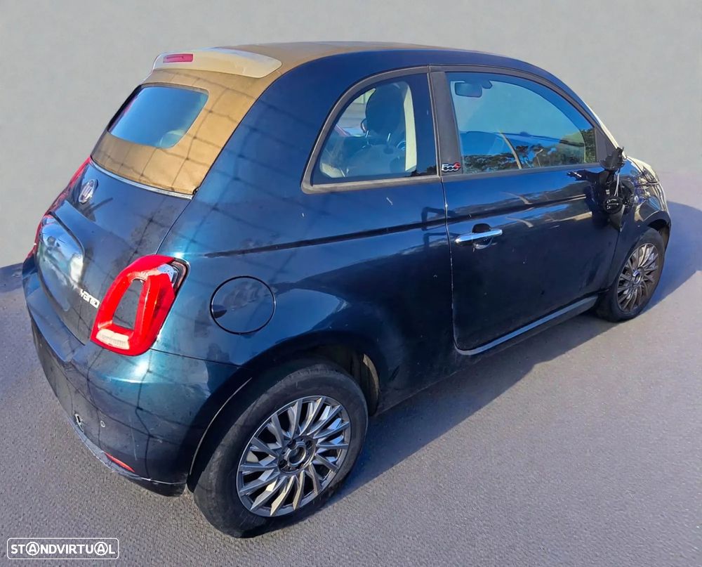 Fiat 500 1.0 Mild Hybrid – Gasolina/Elétrico – 69 cv / 51 kW – 2020 - VIATURA PARA PEÇAS! - 5