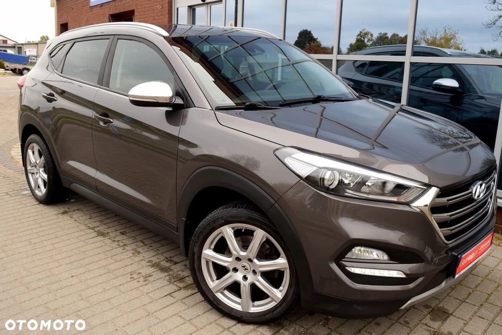 Hyundai Tucson blue 1.7 CRDi 2WD DCT Trend