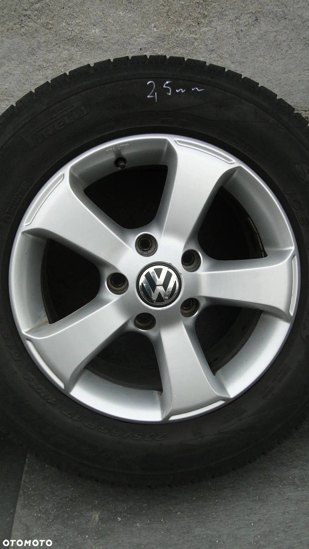 VW TOUAREG FELGA FELGI ALUMINIOWE OPONY 7,5x17 ET50 - 4