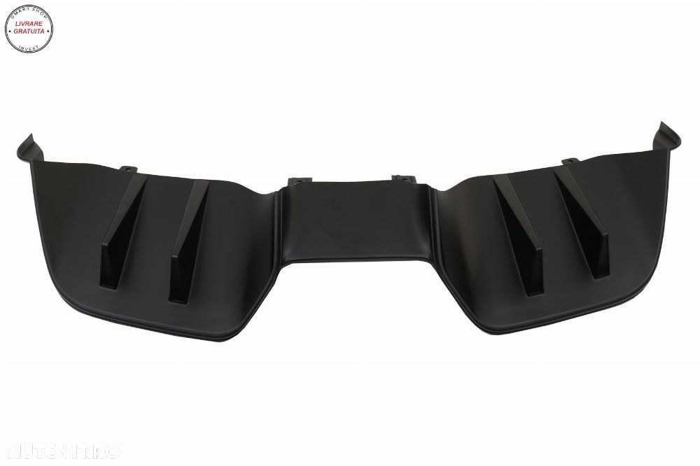Difuzor Bara Spate Ford Mustang Sixth Generation (2015-2017) RTR Design Negru Mat- livrare gratuita - 1