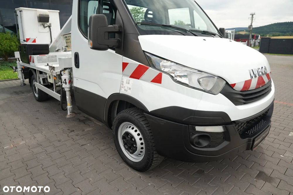 Iveco DAILY 35-120 / ZWYŻKA / PODNOŚNIK KOSZOWY MULTITEL MT 182 / 4 PODPORY / MANUAL / 2017 R - 15