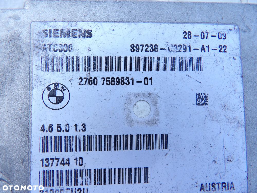 BMW MODUŁ STEROWNIK SKRZYNI REDUKTORA ATC300 - 7589831 - 1