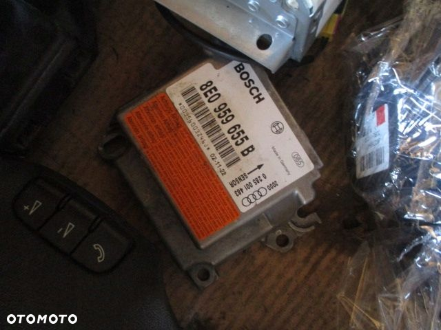 KOKPIT DESKA AIRBAG SENSOR PASY AUDI A4 B6 B7 EUR - 7