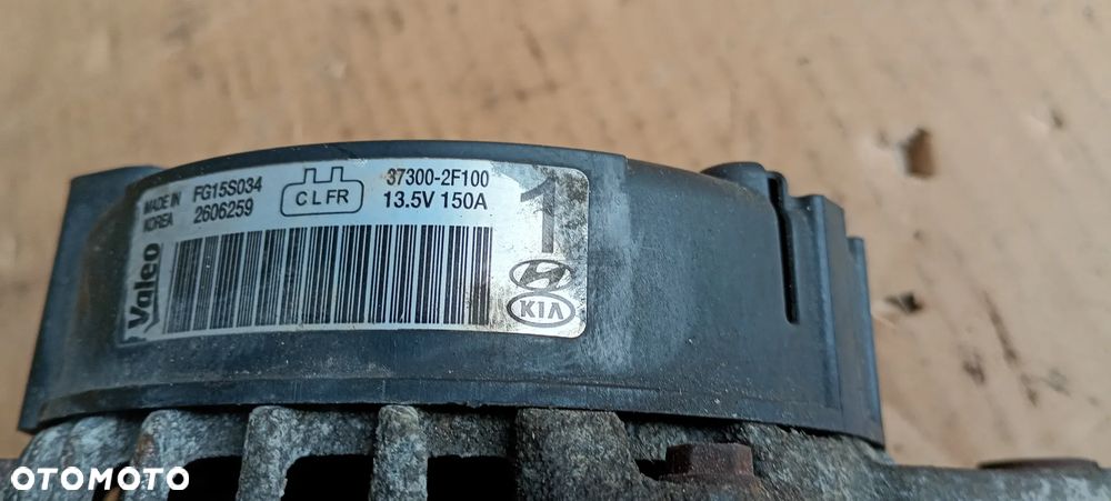 Alternator prądnica Hyundai ix35 2.0 CRDI 37300-2F100 - 9