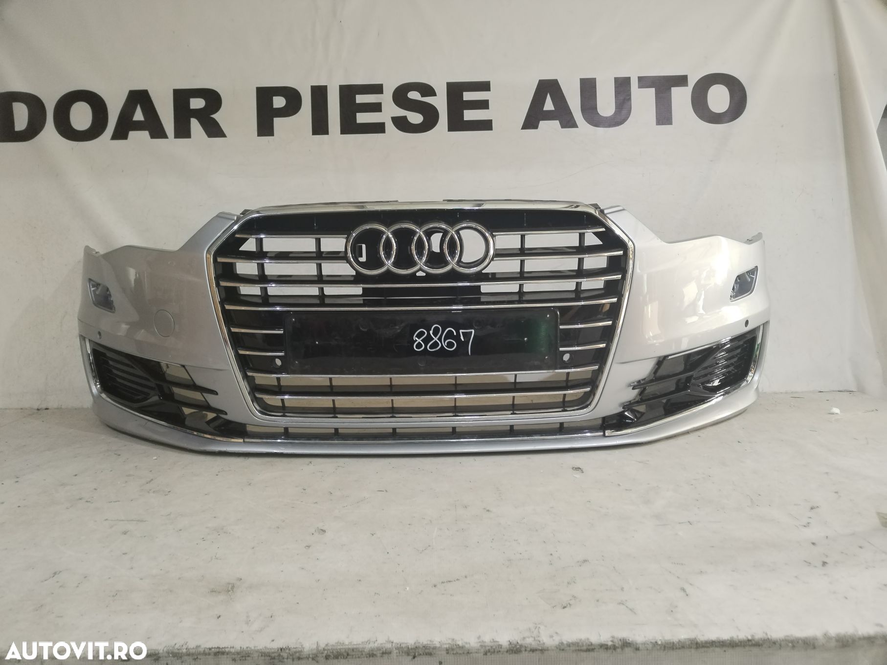 Bara fata Audi A6, C7, facelift, 2014, 2015, 2016, 2017, 2018, cod origine OE 4G0807437S. - 1