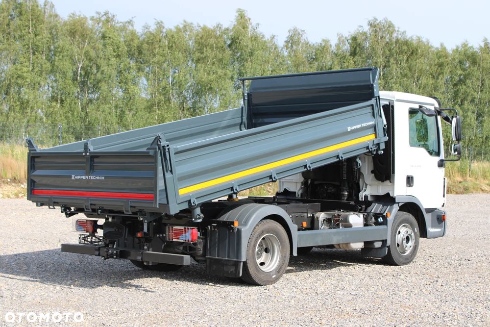 MAN TGL 12.220 12.250 Nowy 3-stronny WYWROT Kiper Wywrotka Manual Klima BLOKADA MOSTU Niski przebieg TGM Atego Midlum Eurocargo LF - 7