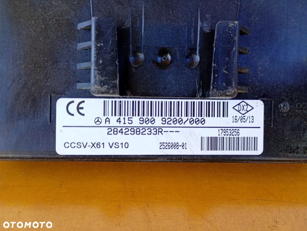 Sterownik Moduł BCM-N1 Zestaw Startowy Renault Kangoo II III Citan W415 1.5 DCI 0281019325 - 9