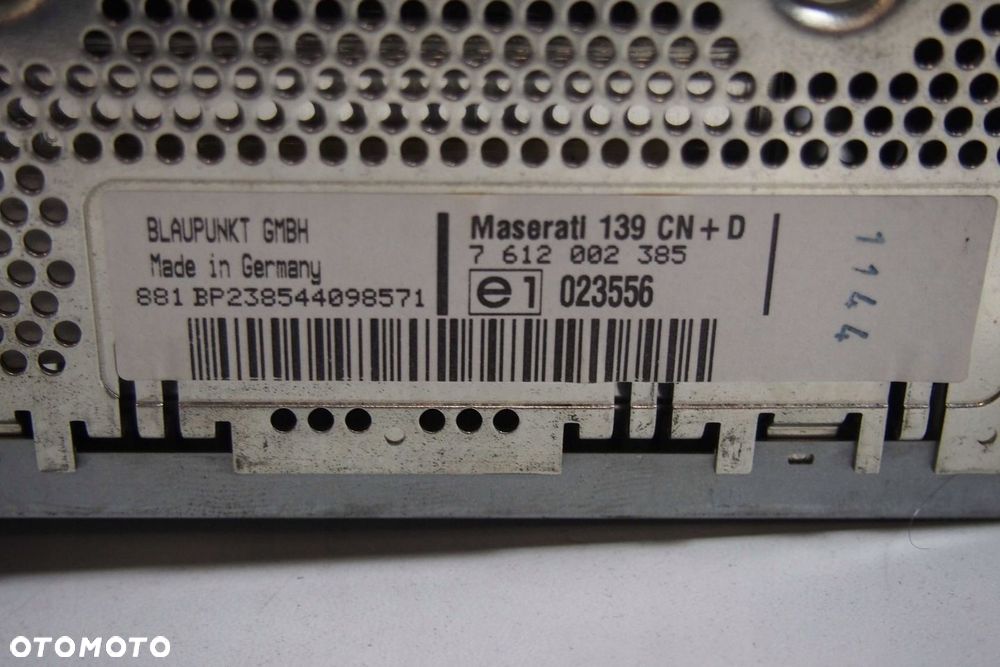 COMAND RADIO CD 7612002385 188212 MASERATI QUATTROPORTE V EUROPA - 16