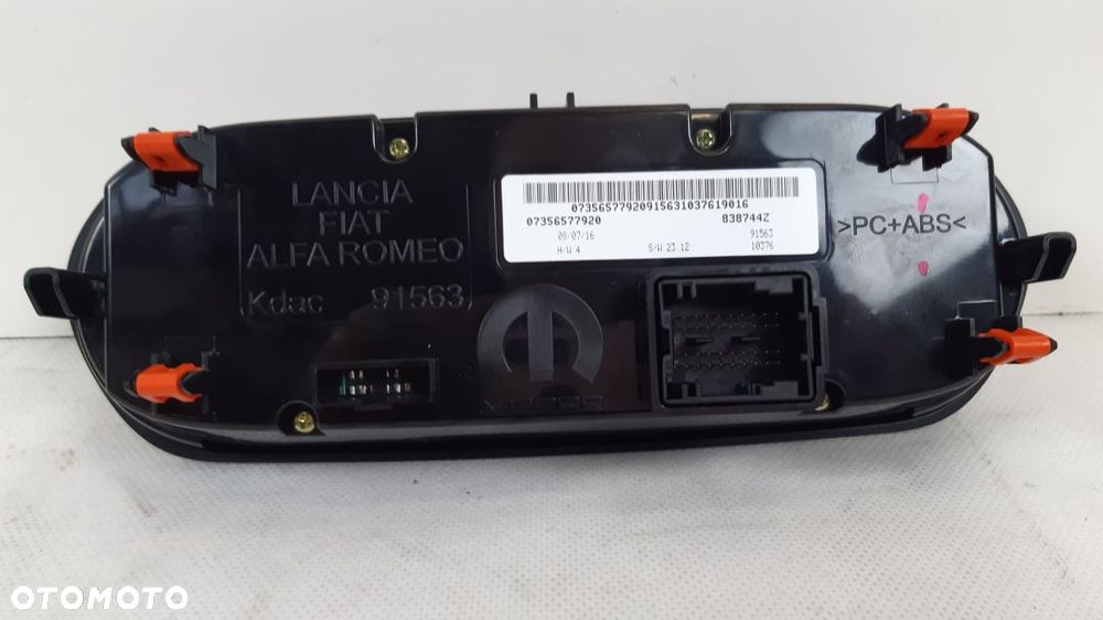 JEEP RENEGADE PANEL KLIMATYZACJI '07356577920 - 3