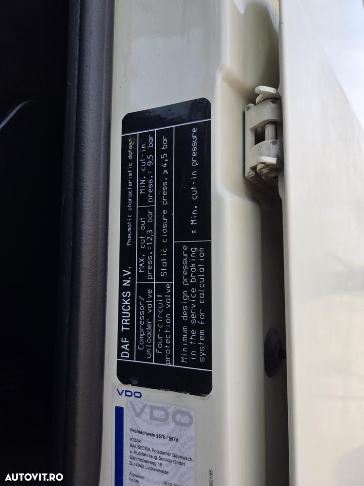 DAF XF460, 2017, 565.682km, KIT BASCULARE, AUTOMATA+RETARDER 6 trepte, anv 90% ok, 2 paturi, frigider, Euro 6, rezervor motorina aluminiu 590l, posibilitate leasing-PROMOTIE 16900 EUR+Tva - 24