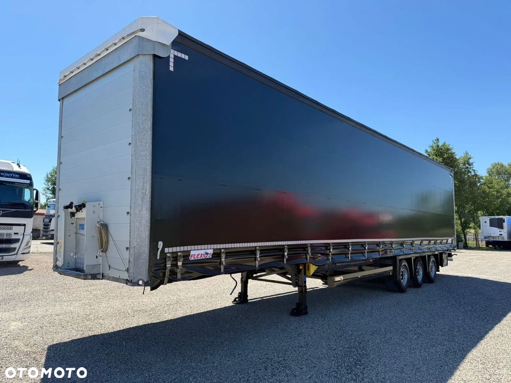 Schmitz Cargobull SCB MEGA // OŚ PODNOSZONA //  DACH PODNOSZONY // LED // SALON POLSKA // MAŁY PRZEBIEG // - 1