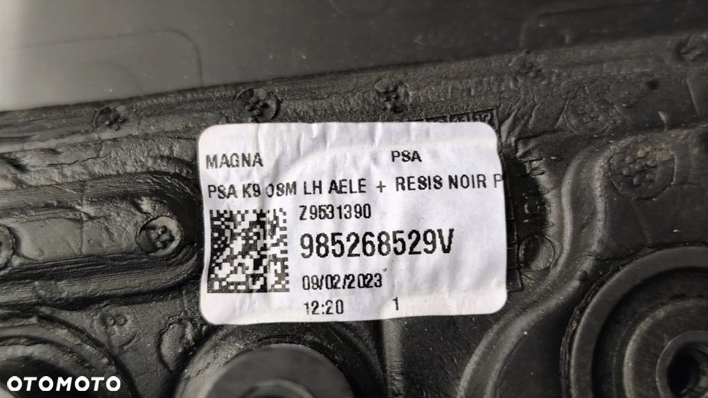 LUSTERKO ELEKTRYCZNE LEWE TOYOTA PROACE CITY 18- COMBO BERLINGO 985268529V - 9