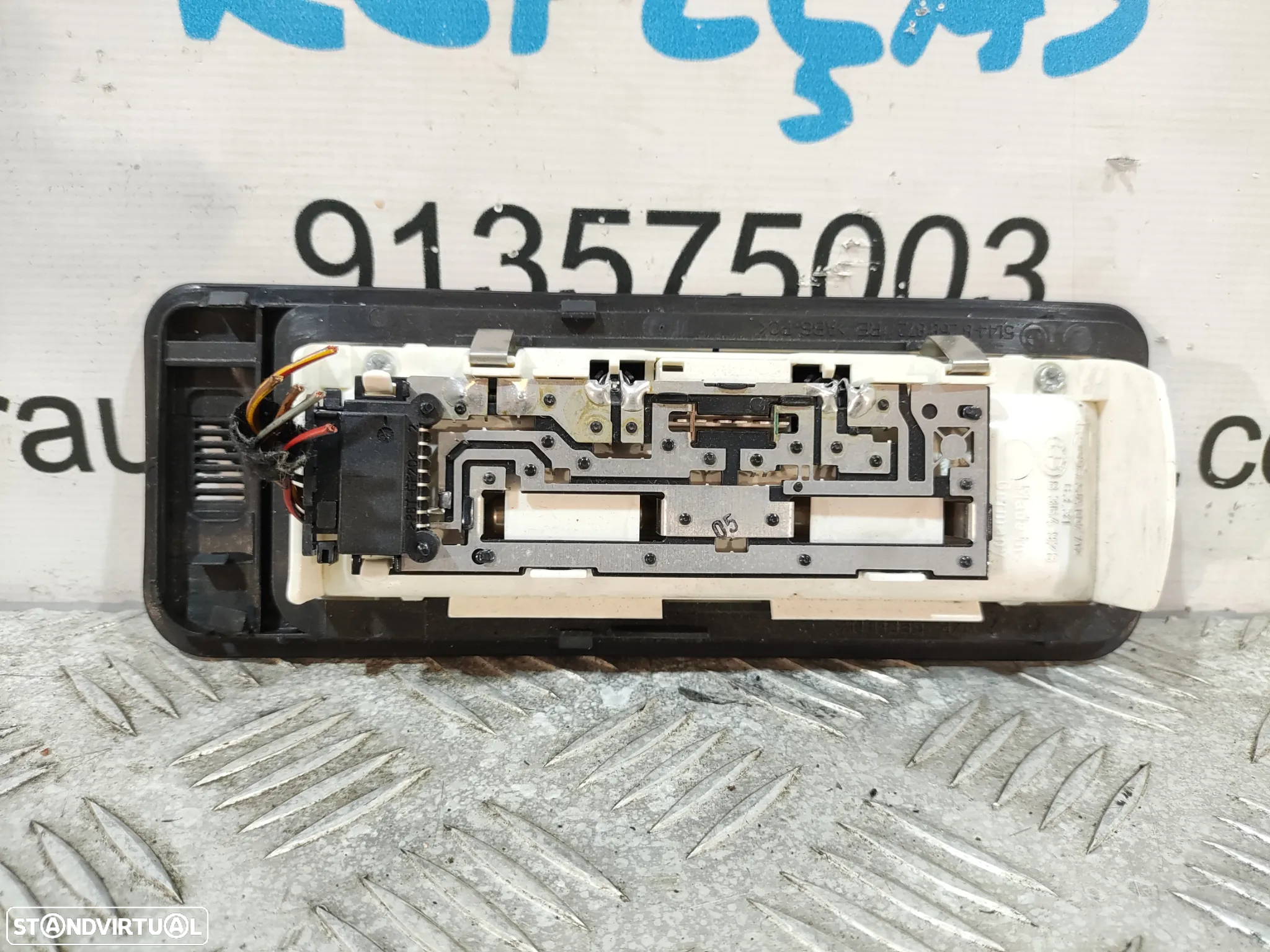 PLAFONIER LUZ LUZES INTERIORES FRENTE FRONTAL BMW Z4 E85 CABRIO 63318364938 8364938 - 5