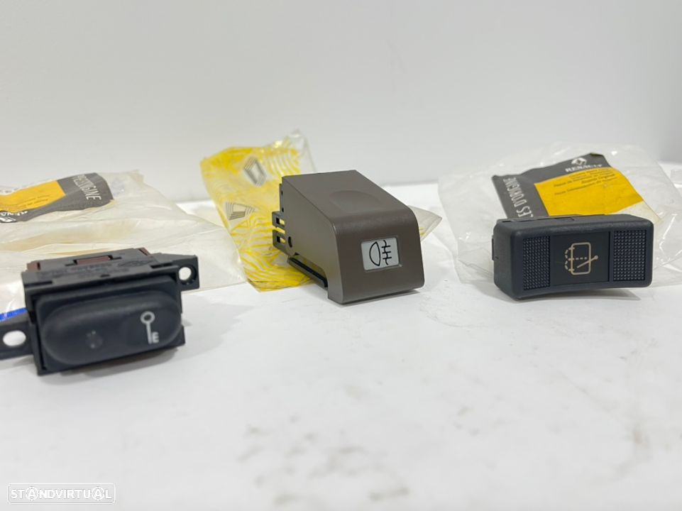 Interruptor botão Renault Novos Originais Vários Modelos - 4