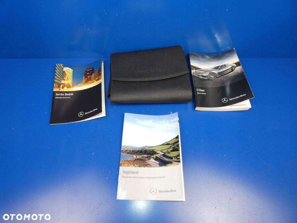 MERCEDES C KLASA W205 INSTRUKCJA OBSŁUGI ETUI KSIĄŻKA - 2