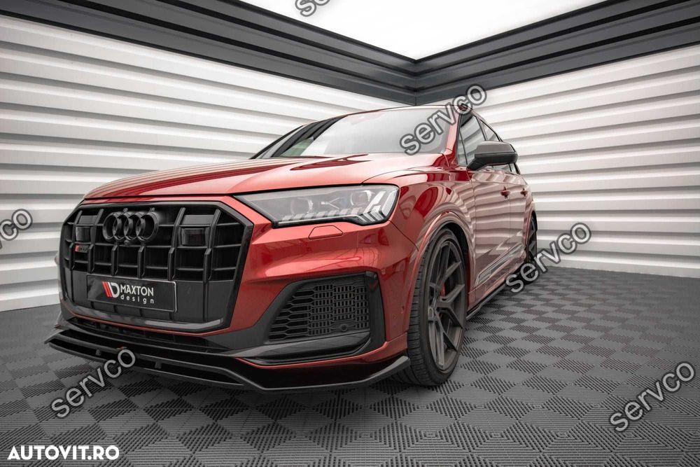 Prelungire bara fata Audi SQ7 Q7 S-Line Mk2 2019- v2 - Maxton Design - 4