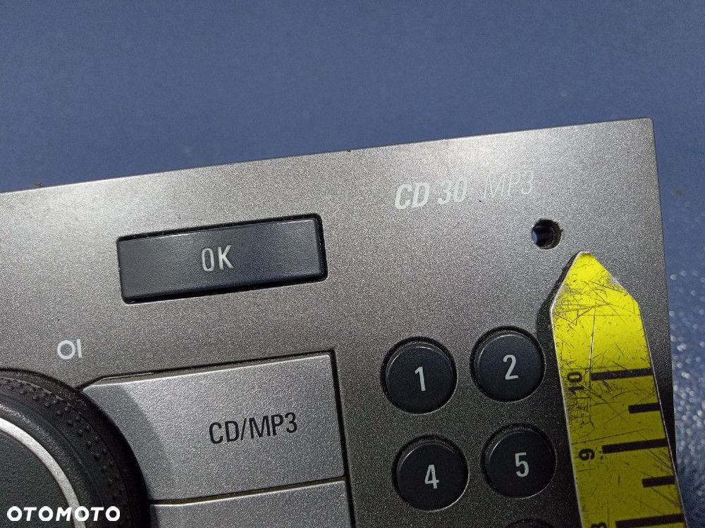 OPEL ASTRA III H RADIO CD FABRYCZNE OEM CD30 MP3 13190742 - 9
