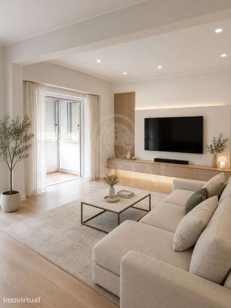 Apartamento T3 remodelado em Benfica, com elevador - Grande imagem: 3/18