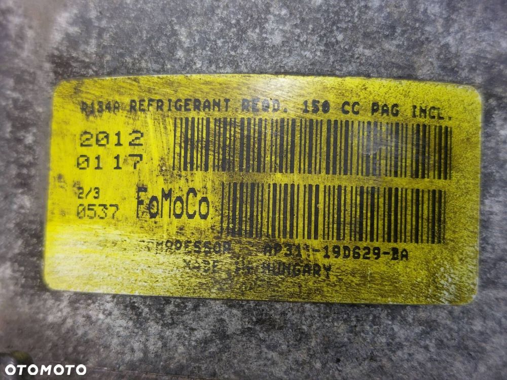 SPRĘŻARKA KOMPRESOR KLIMATYZACJI FORD FOCUS MK3 1.6 TDCI AP31-19D629-BA - 5