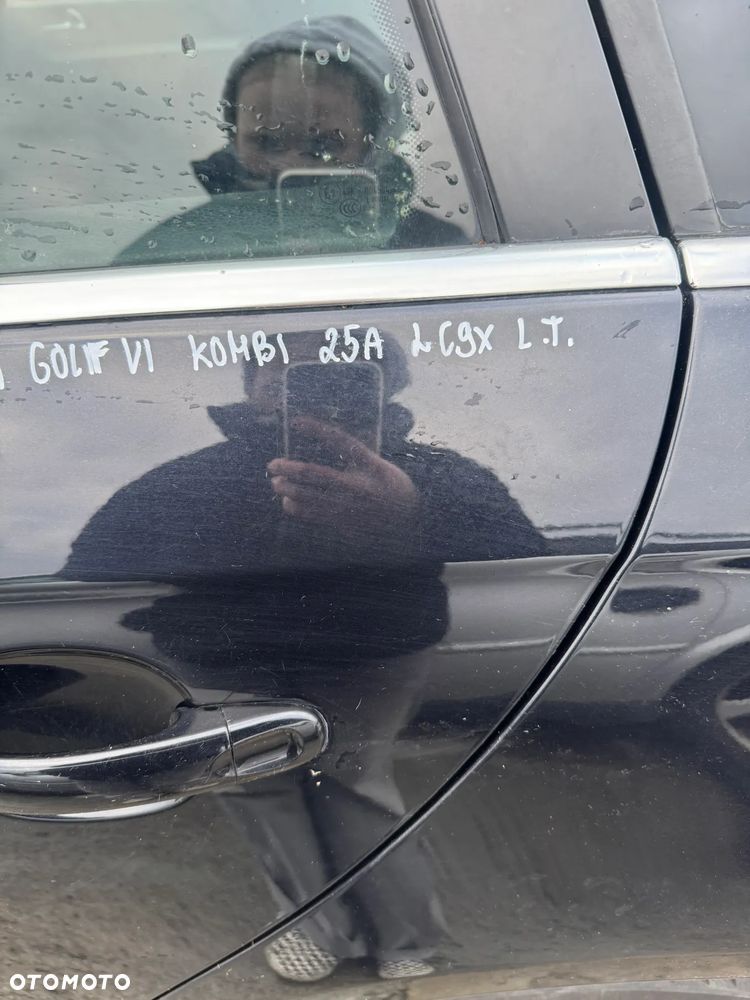 VW GOLF VI DRZWI LEWY TYŁ LEWE TYLNE LC9X KOMBI - 3