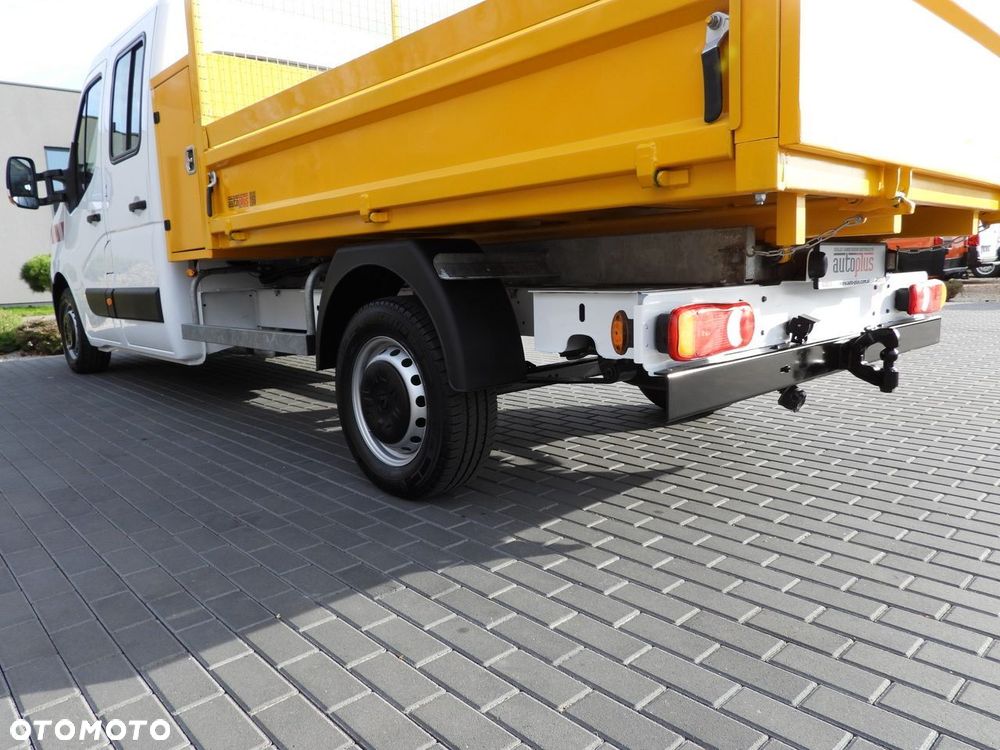 Renault MASTER WYWROTKA PODWÓJNA KABINA DOKA 7 MIEJSC TEMPOMAT NAWIGACJA LEDY KLIMATYZACJA  145KM - 16