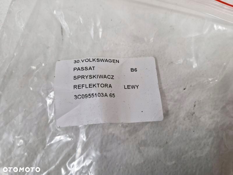 VOLKSWAGEN PASSAT B6 SPRYSKIWACZ LAMPY REFLEKTORA LEWY 3C0955103A - 5