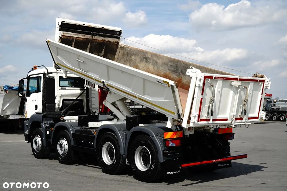 MAN TGS 35.400 / 8X4 / WYWROTKA 2 STR / HYDROBURTA / BORDMATIC / AUTOMAT / EURO 5 EEV - 3