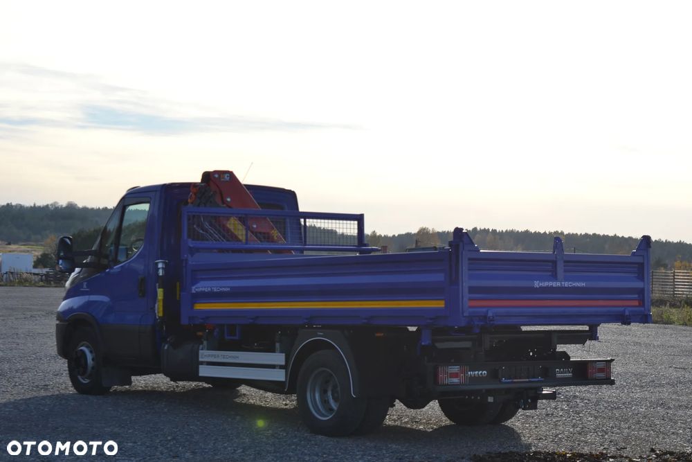 Iveco Daily 72C18 70C18 Nowy 3-stronny WYWROT Kiper Wywrotka Nowy HDS Żuraw HC 45A3 Dźwig Fassi F40 - 10