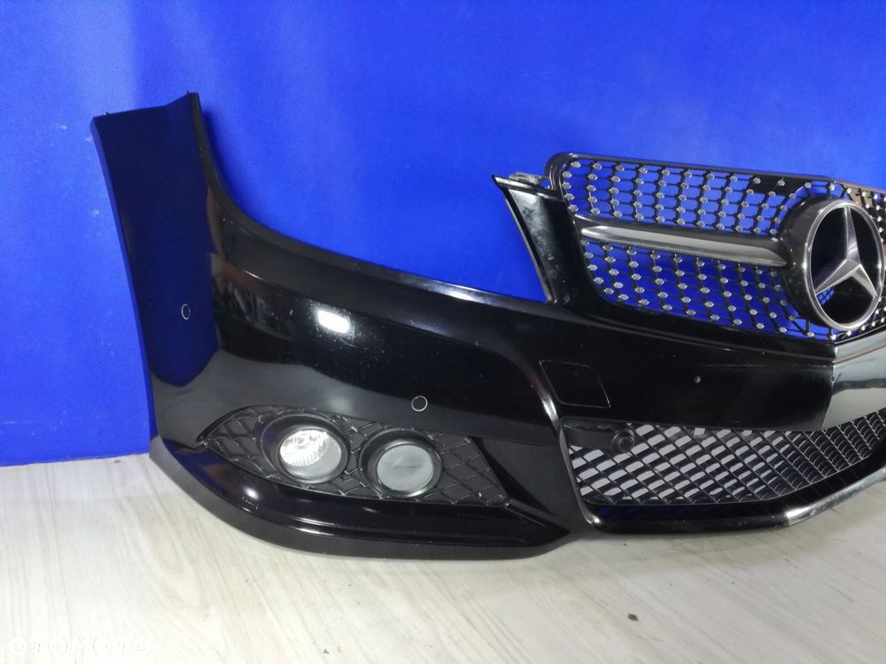 Mercedes C-Klasa W204 Lift zderzak grill przód przedni 11/14r 040 pdc - 2