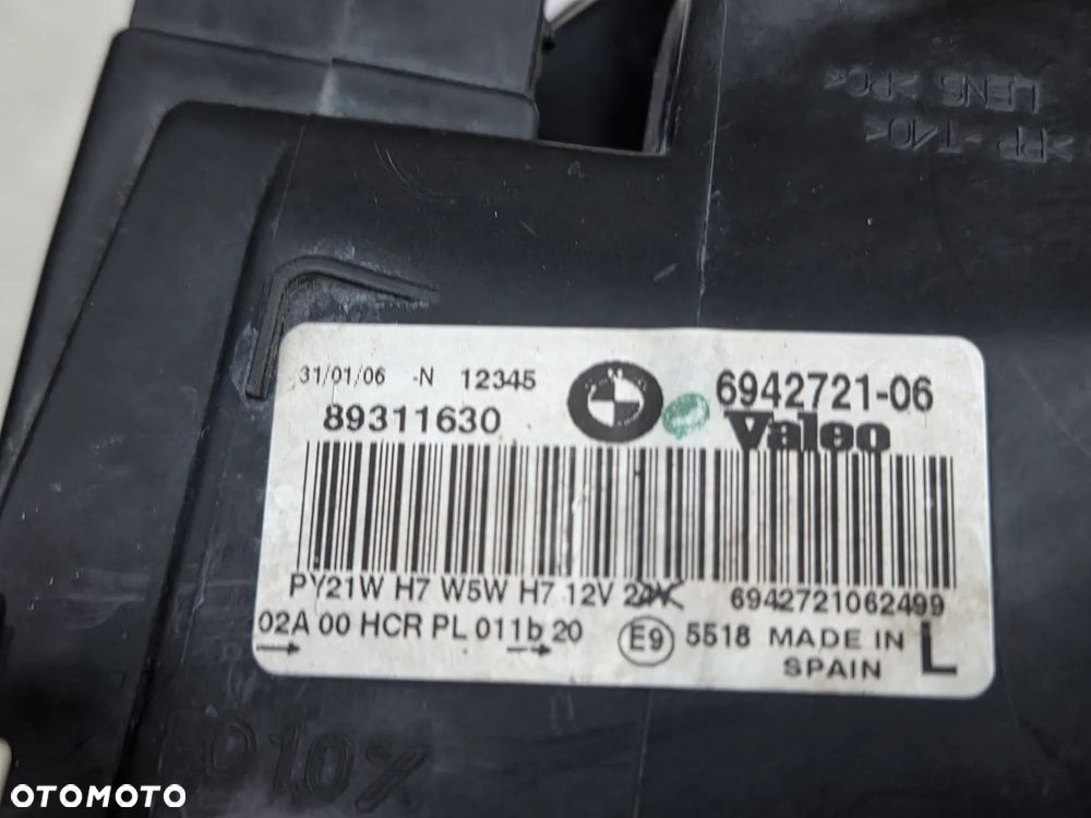 BMW 3 E90 E91 04-08 LAMPA PRZÓD PRZEDNIA LEWA KOMPLETNA ZWYKŁA EUROPA 6942721 - 3