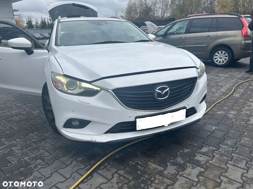 KOMPLETNY PRZÓD MASKA ZDERZAK LAMPA BŁOTNIK MAZDA 6 III A4D - 1