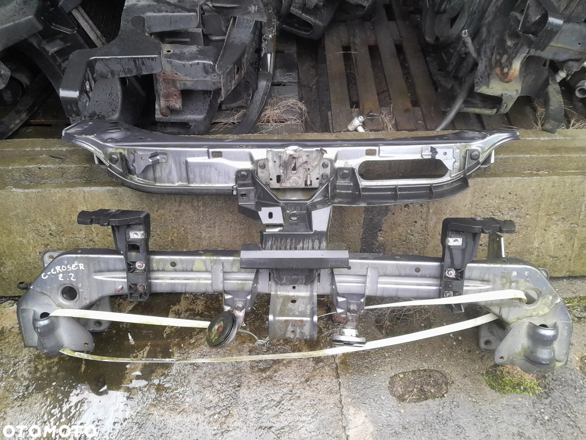 CITROEN C-CROSSER PAS PRZEDNI WZMOCNIENIE CZOŁOWE - 4